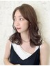 【ヘッドスパ】似合せ小顔カット+頭皮保湿ハニースパ＋ショート炭酸泉　￥7000