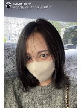 ロロネー 梅田(Lolonois) 【Lolonois梅田】シースルーバング　フジオカナオキ