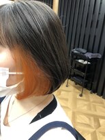 エイルヘアー トウカダイ(AYL hair toukadai) 今流行りのイヤリングカラー