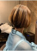 前下がりショートボブ