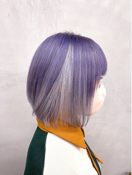 ベジータ(VEGETA) purple×White purple