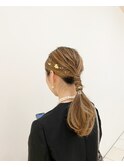 結婚式ヘアアレンジ◎タイトヘア