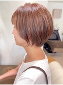 【 Ｉ. 】30代からの襟足すっきり前下がりショートボブ　川口