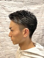 グレイスフル バーバープラチナム 六本木店(Graceful Barber platinum)&nbsp;ビジネス/刈り上げ/ツーブロック/アップバング/黒髪/ショート