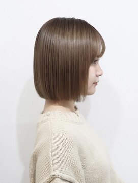 フォト イケブクロ(foto IKEBUKURO) ブリーチカラー・ダブルカラーで透明感ベージュカラー　田尻