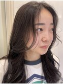 ロングレイヤー　アッシュグレージュ　梶屋