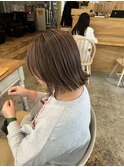 白髪活かしデザインカラーカットトリートメント22000
