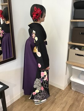 レイン(Rain) ヘアセット＆袴の着付け