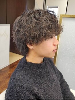 メンズアジア 西谷山店(men's ASIA)の写真/【谷山】メンズ特化型salon◇一人一人の髪質や希望に合わせたパーマでワンランク上のカッコいいを演出◎