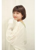 ふわっとカールが揺れるショートボブパーマ・・・HINATA