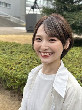 クロト(Clotho) ショートボブ/髪質改善縮毛矯正白髪ぼかしレイヤーカラーボブ