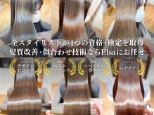 エルサ(Elsa)の雰囲気（全スタイリストが高技術[髪質改善/カラー/縮毛矯正/ハイライト]）