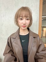 リアン(Lien) ブリーチカラーミルクティーベージュ