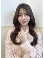 【銀座/有楽町】stilist高落　大人くびれヘアショコラブラウン