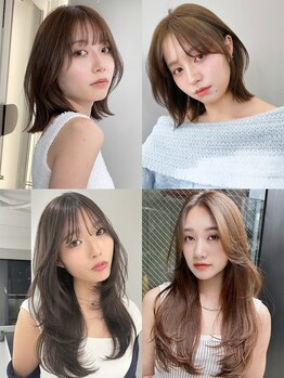 トイ(TOI)の写真/トレンドのレイヤーカットも赤みなしグレージュカラーも、あなたの髪質/輪郭/肌色に合わせて実現します☆