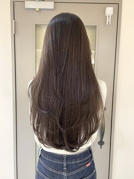 ネオリーブ チロル 横浜西口店(Neolive CiroL.) 韓国レイヤーワンカールスタイルショコラグレージュ美髪【横浜】
