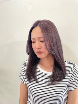 ヘアーアンドメイクアップモパ ラベンダーグレージュ