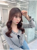 韓国/ダブルカラー/ブリーチ/ピンク/学割U24/新越谷/南越谷/草加