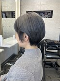 ショートボブ デザインカラー インナーカラー 髪質改善 奈良桜井