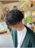 メンズスパイラルパーマ