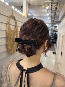 ジゼル 小倉(GiseL) ヘアアレンジ 【かじ】/ GiseL小倉@kaji_de_experiences