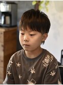束感キッズマッシュウルフ【キッズカット/倉敷/中島】