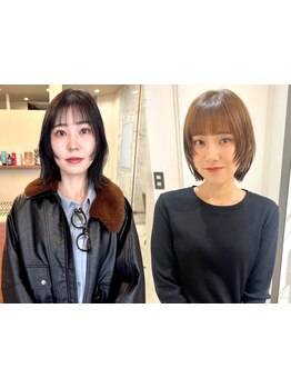 骨格やクセ、ゲストの好みに合わせた「今」を感じるスタイル◆1ミリ単位までこだわり丁寧に施術いたします