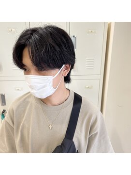 デバイス バイ フレイムス 越谷(DEVICE by Frames) シースルーマッシュ/韓国マッシュ/ハンサムショート