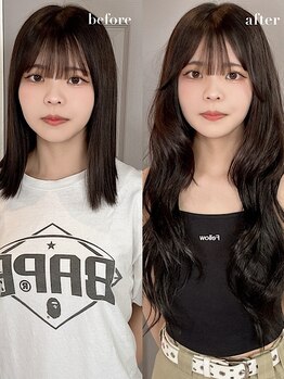 エイジア ユナイテッド バーン(ASIA UNITED BURN)の写真/“シールエクステ”で大人可愛いをプラス◎地毛になじむ自然な質感で、扱いやすさも抜群!理想のstyleへ♪