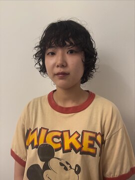 ニーム(nimes) kaon  ショートパーマ　ショートレイヤーパーマ