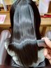 【潤いたっぷりの髪へ☆】カット+水素ストレート