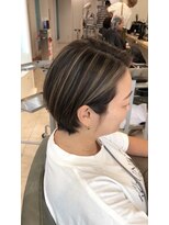 クレア 下北沢(CREA)&nbsp;40代白髪ぼかしカラー【下北沢/ハイライト/ブリーチ/髪質改善】