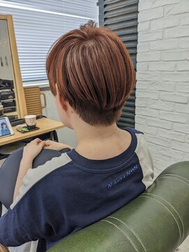 パラッチ 甲東園店(Palacchi) ショートマッシュ×バーミリオン大人可愛い20代30代40代50代