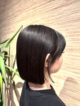フェリエットバイビークール(feliette by Be-COOL) 「黒髪」切りっぱなしボブ