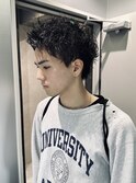 ピンパーマ/メンズショート/スパイキーショート/久保田極
