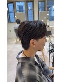 韓国ダウンパーマ風おさまり抜群韓国カット！