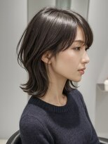 キチ(kiti)&nbsp;【大人かわいい暗髪レイヤーボブ】