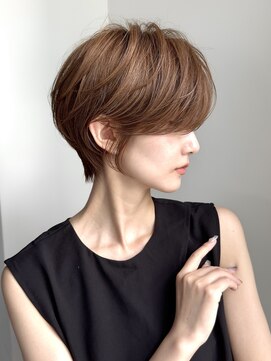 インセプション 銀座(INCEPTION) 前下がりショート・ボブ/絶壁解消/前髪あり/40代/30代/外ハネ