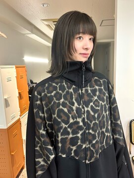 ノル(nol) ロングボブ×顔まわりデザイン