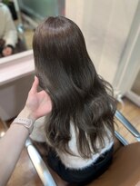 アクシス 栄店(`AXIS)&nbsp;森崎ミルクティーブロンド/ダークブルー/デジタルパーマ/栄