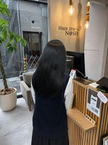 ヘアースパ ノッシュ 博多千代店(Hair Spa Nosh)&nbsp;ブルーブラック
