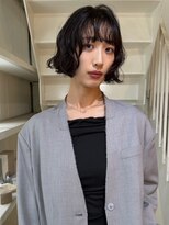カシェ ナカザキ(CACHE NAKAZAKI)&nbsp;ボブパーマ/パーマスタイル/前髪パーマ