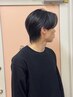 [メンズ限定・髪質改善]地毛風の仕上がり・曲がる縮毛矯正+カット