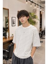 MEN's Baguz MEN'Sカット/ MEN'Sパーマ/ MEN'Sカラー ナチュラルウェーブ韓国風メンズマッシュ