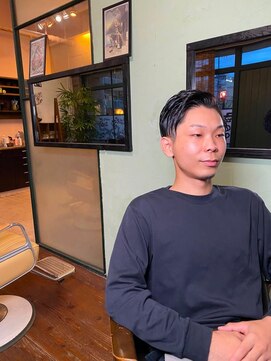 剪 ツーブロック