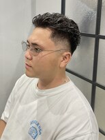 ガイ ラタン ウエスト(GUY lattan west)&nbsp;MEN'S/リバースカール/メッシュ/テーパーフェード/松戸駅