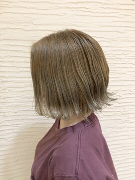 モリオ フロム ロンドン サッポロファクトリー店(morio FROM LONDON) 【morio】切りっぱなし外ハネボブ