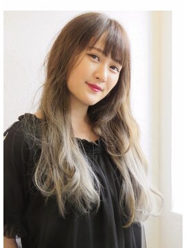 フェイス 延岡店(face) プラチナグラデーションカラー