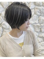 モアナ バイ ヘッドライト 沖縄南風原店(Moana by HEADLIGHT)&nbsp;#小顔#ショート#ヘッドスパ#アッシュ