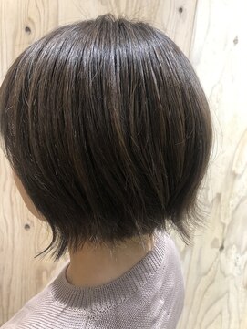 アンドエル(&L) -グレイMixhighlight　colorBOB-